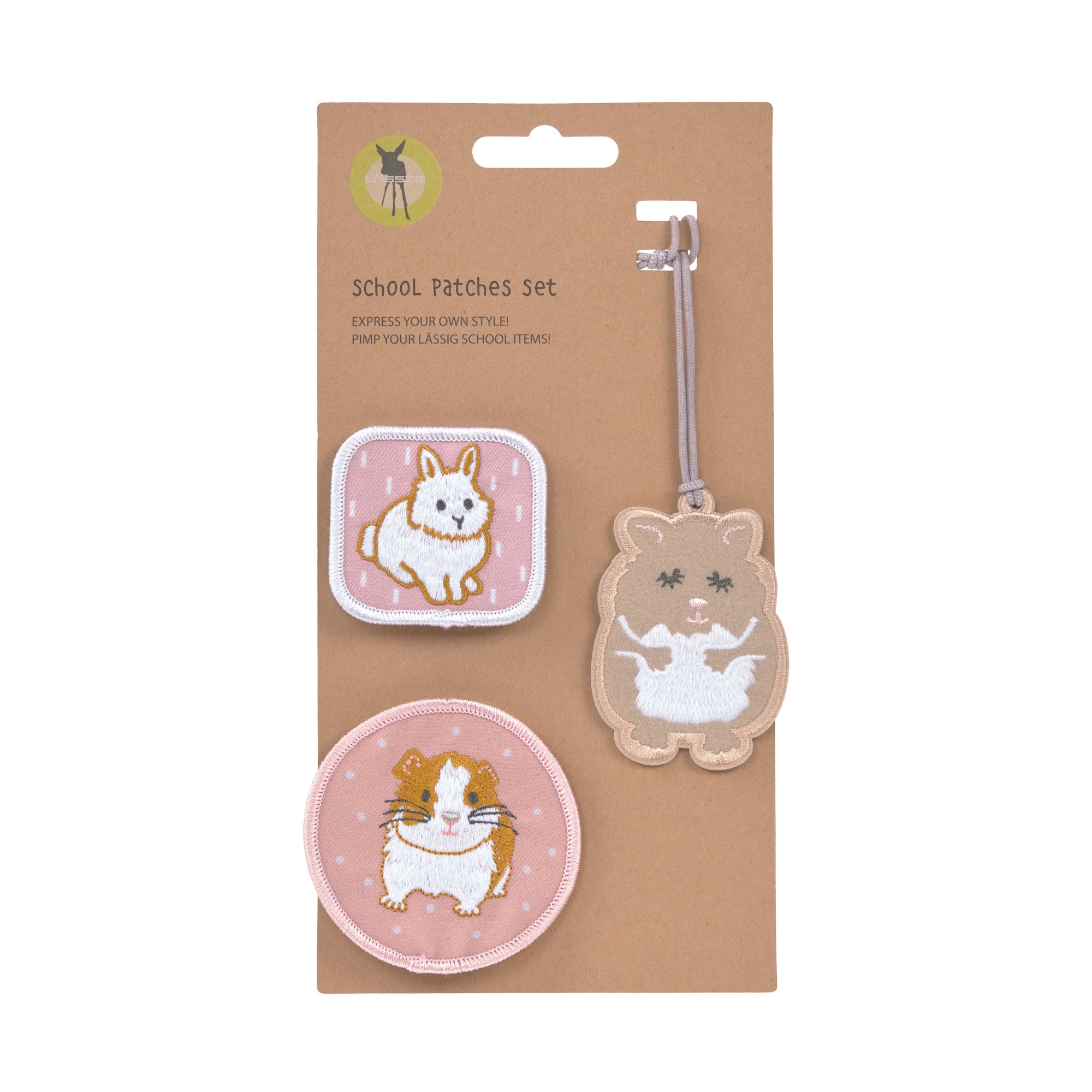 Lassig School Patches Set - Cuddly Pet