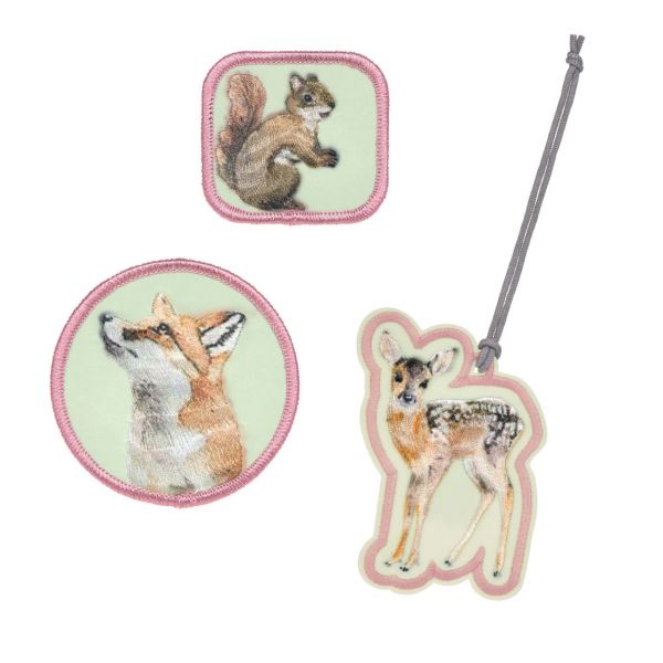 Lassig School Patches Set - Forest