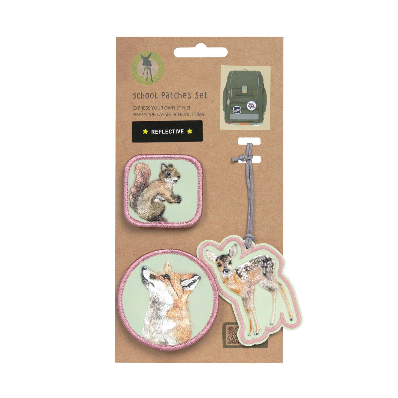 Lassig School Patches Set - Forest