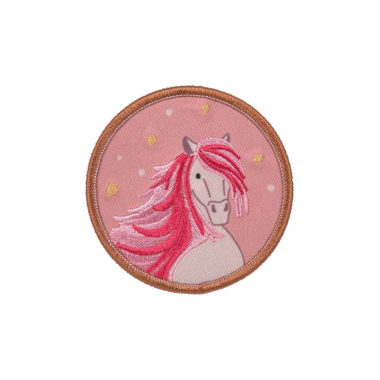 Lassig School Patches Set - Horse pink
