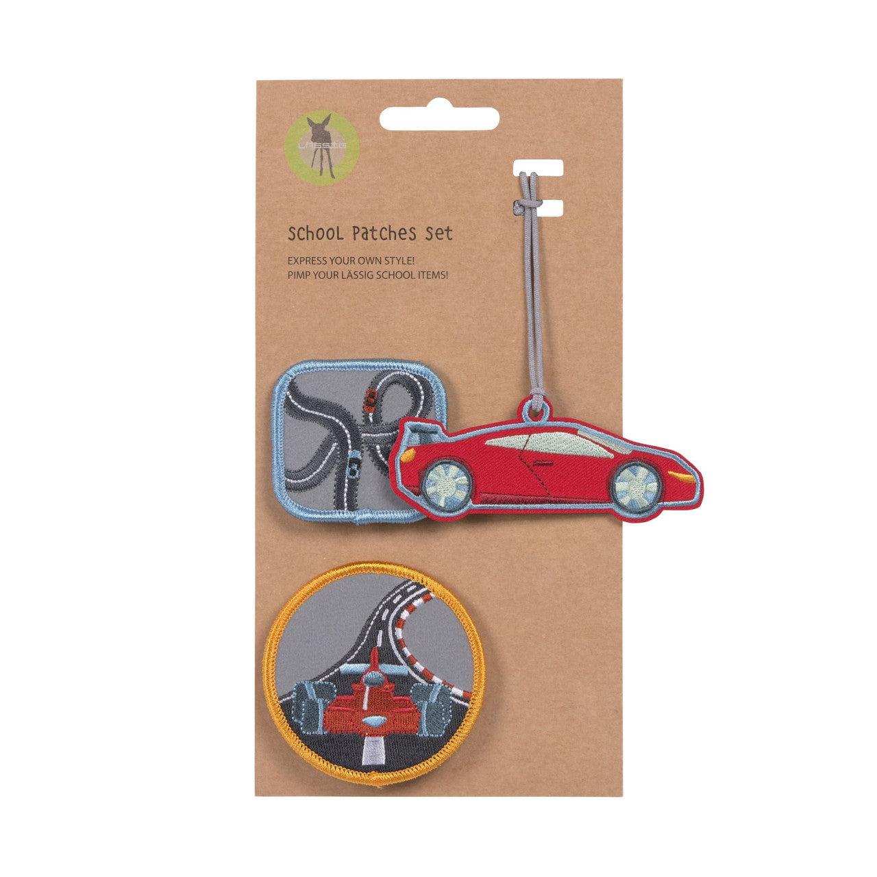 Lassig School Patches Set - Racecar