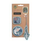 Lassig School Patches Set - Shark Ocean Edition