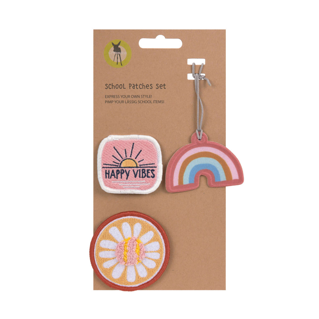 Lassig School Patches Set - Happy