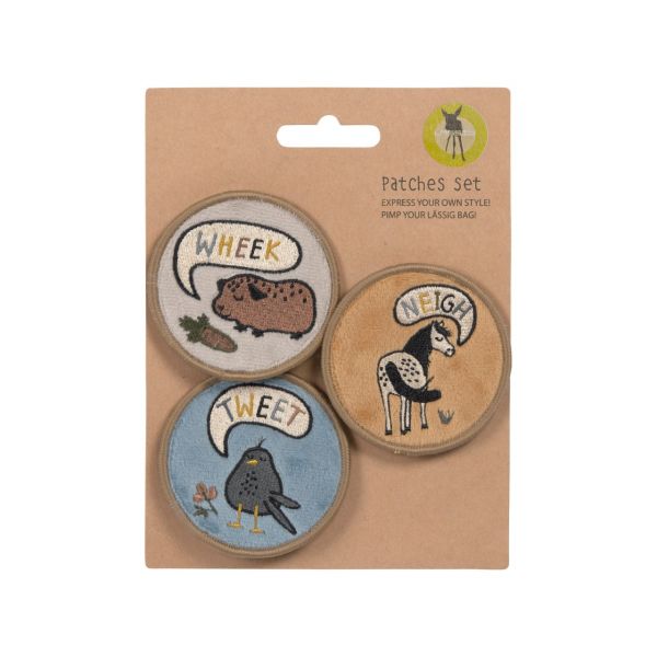Lassig Patches Set 3 pcs - Happy Prints