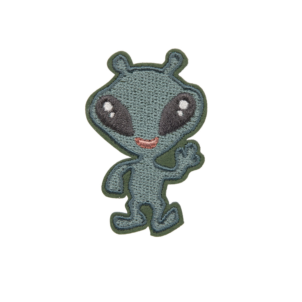Lassig Textile Woven Sticker Stick on - Monster