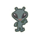 Lassig Textile Woven Sticker Stick on - Monster