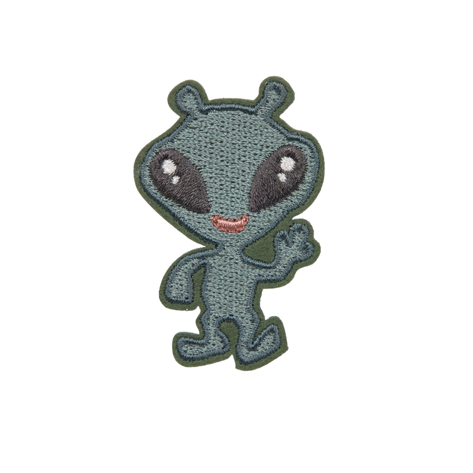 Lassig Textile Woven Sticker Stick on - Monster