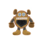 Lassig Textile Woven Sticker Stick on - Robots