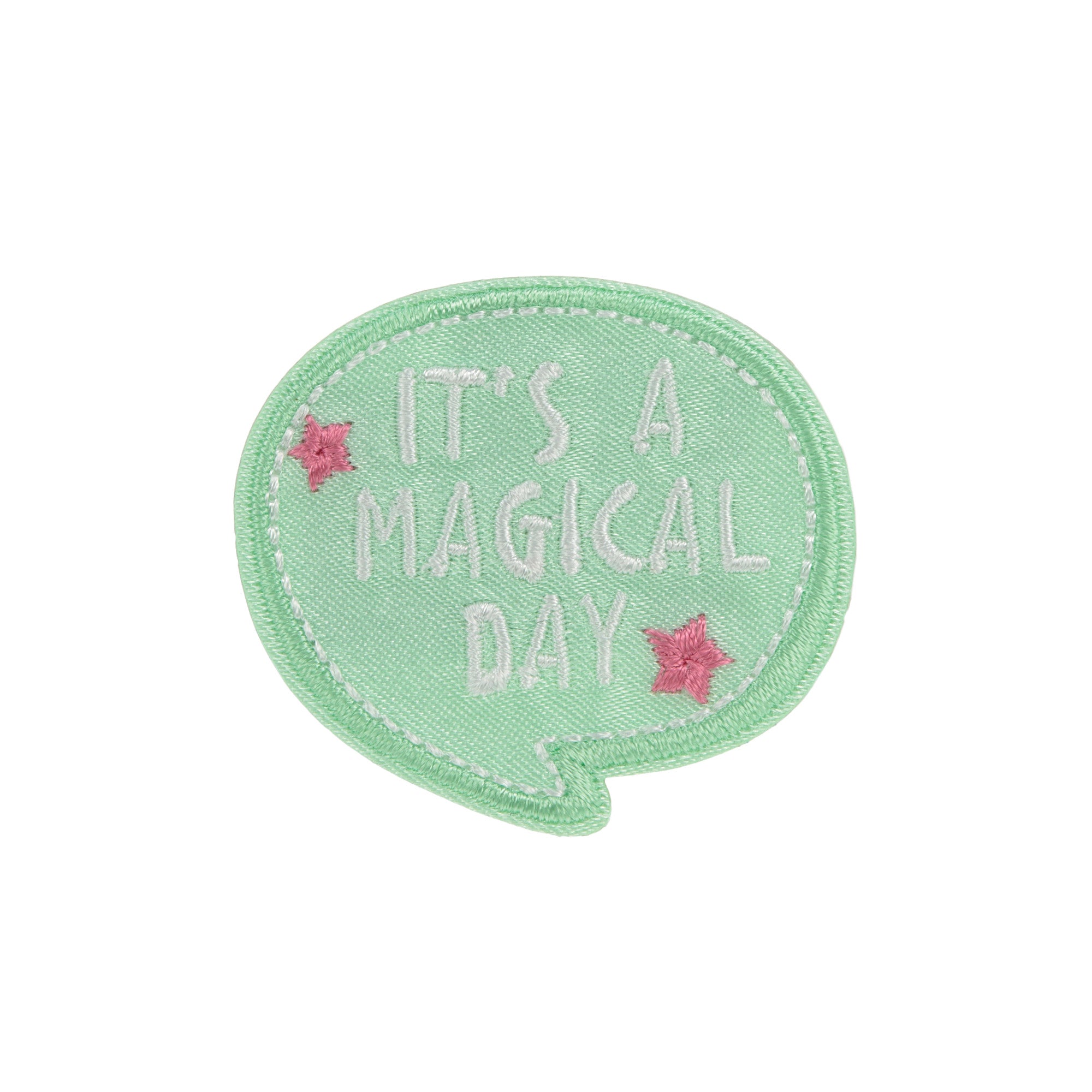 Lassig Textile Woven Sticker Stick on - Unicorn