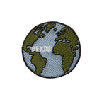 Lassig Textile Woven Sticker Stick on - Worldwide