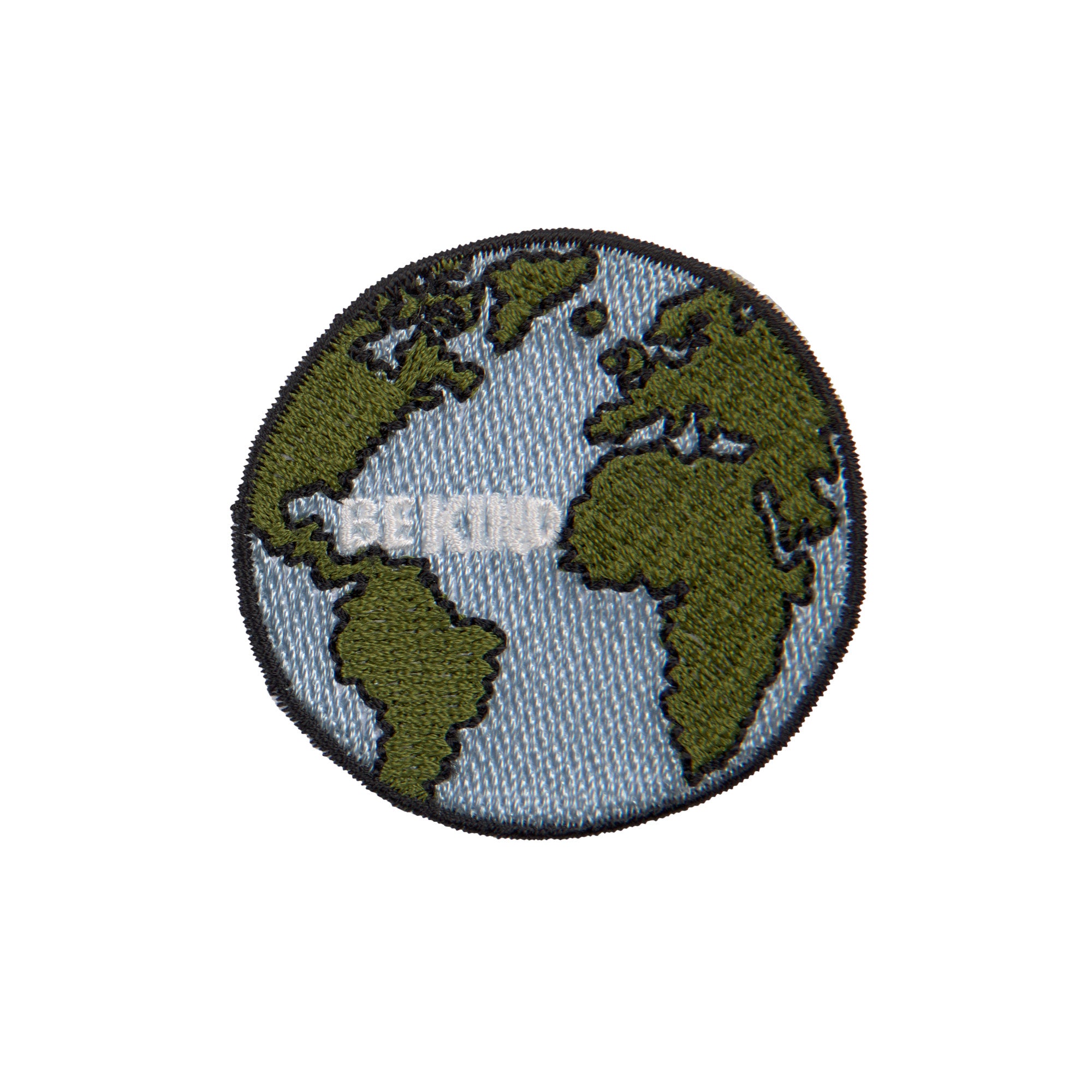 Lassig Textile Woven Sticker Stick on - Worldwide