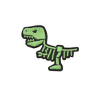 Lassig Textile Woven Sticker Stick on - Dino