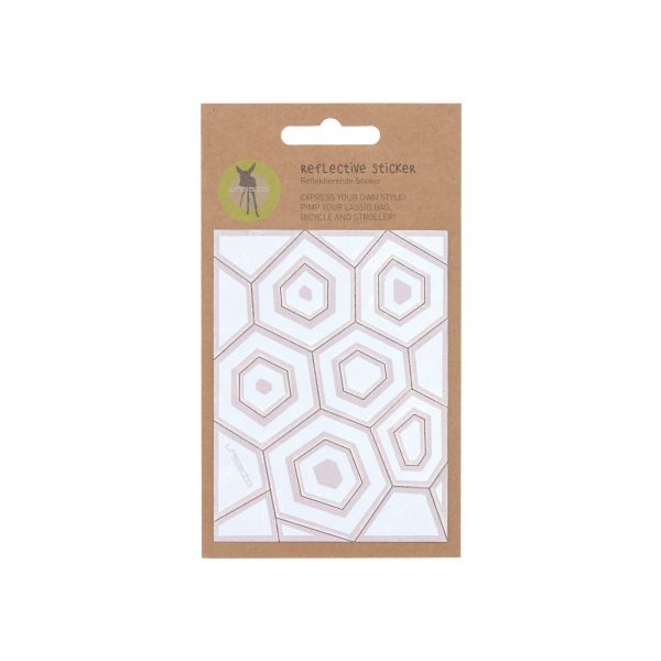 Lassig Reflective Sticker - Hexagon