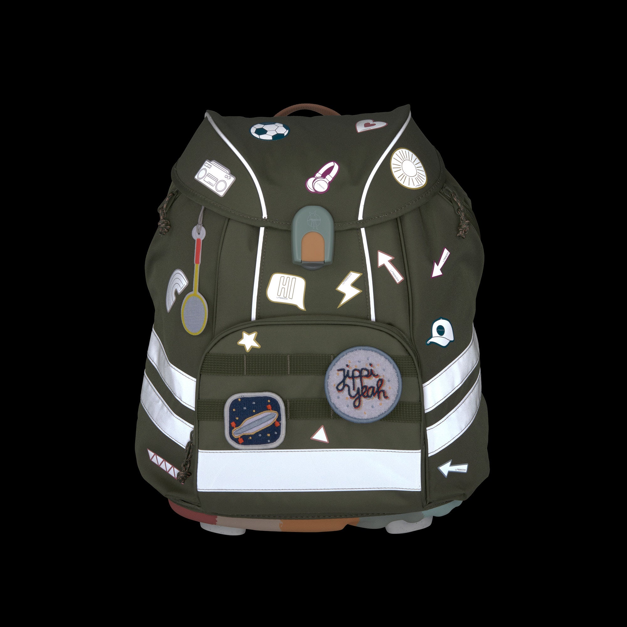 Lassig Reflective Sticker - Rainbow