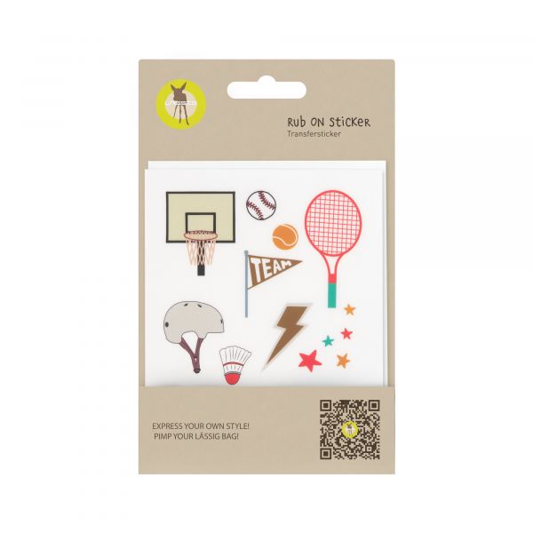 Lassig Sticker Rub On - Sport
