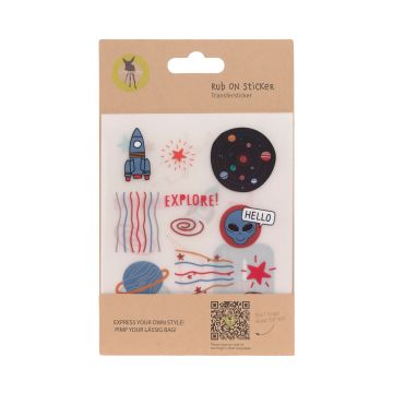 Lassig Sticker Rub On - Space