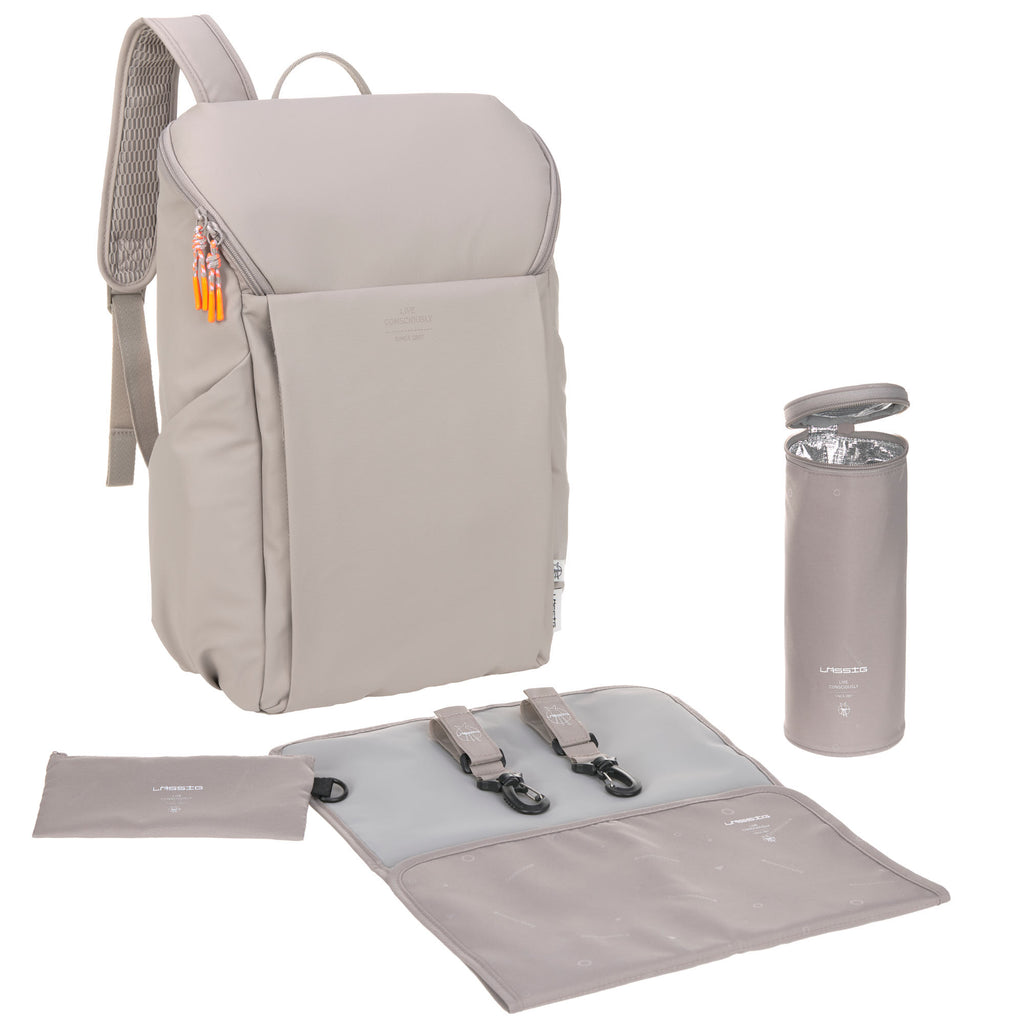 Lassig GRE Slender Up Backpack taupe