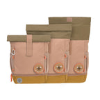 Lassig Mini Rolltop Backpack - Nature hazelnut - Pink
