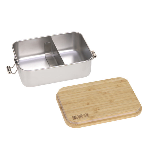 Lassig Lunchbox Stainless Steel Bamboo - Happy Prints