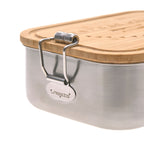 Lassig Lunchbox Stainless Steel Bamboo - Garden Explorer