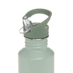 Lassig Bottle Stainless Steel green - without straw