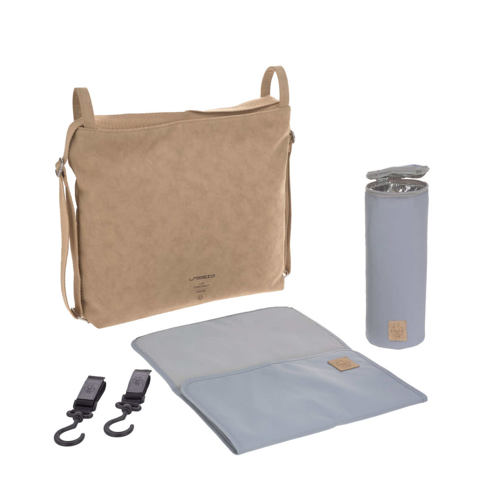 Lassig TEN Conversion Bag - camel
