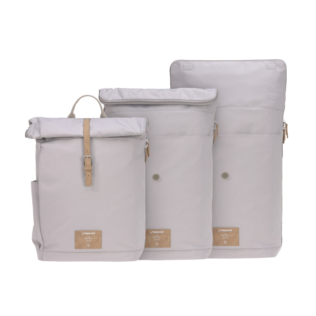 Lassig GRE Rolltop Backpack - Grey