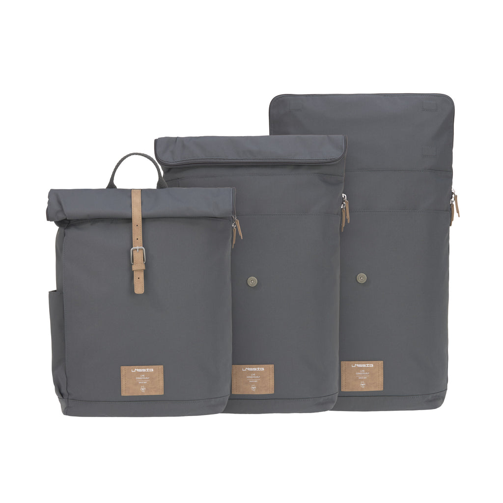 Lassig GRE Rolltop Backpack - anthracite