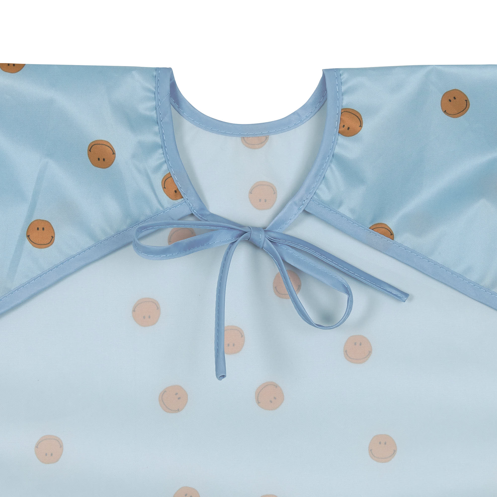 Lassig Long Sleeve Bib 2 pcs - Smile Sky Blue