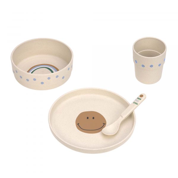 Lassig Tableware Set - PP/Cellulose - Smile