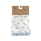Lassig Snack Bag - 2 pcs - Smile Sky Blue