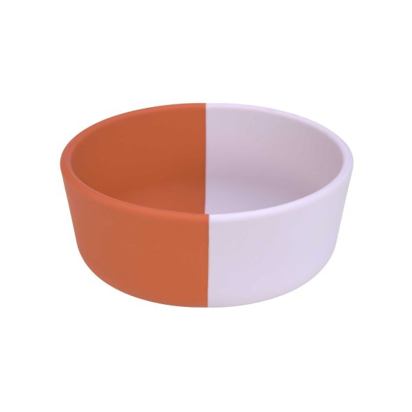 Lassig Silicone Bowl - Heart lavender