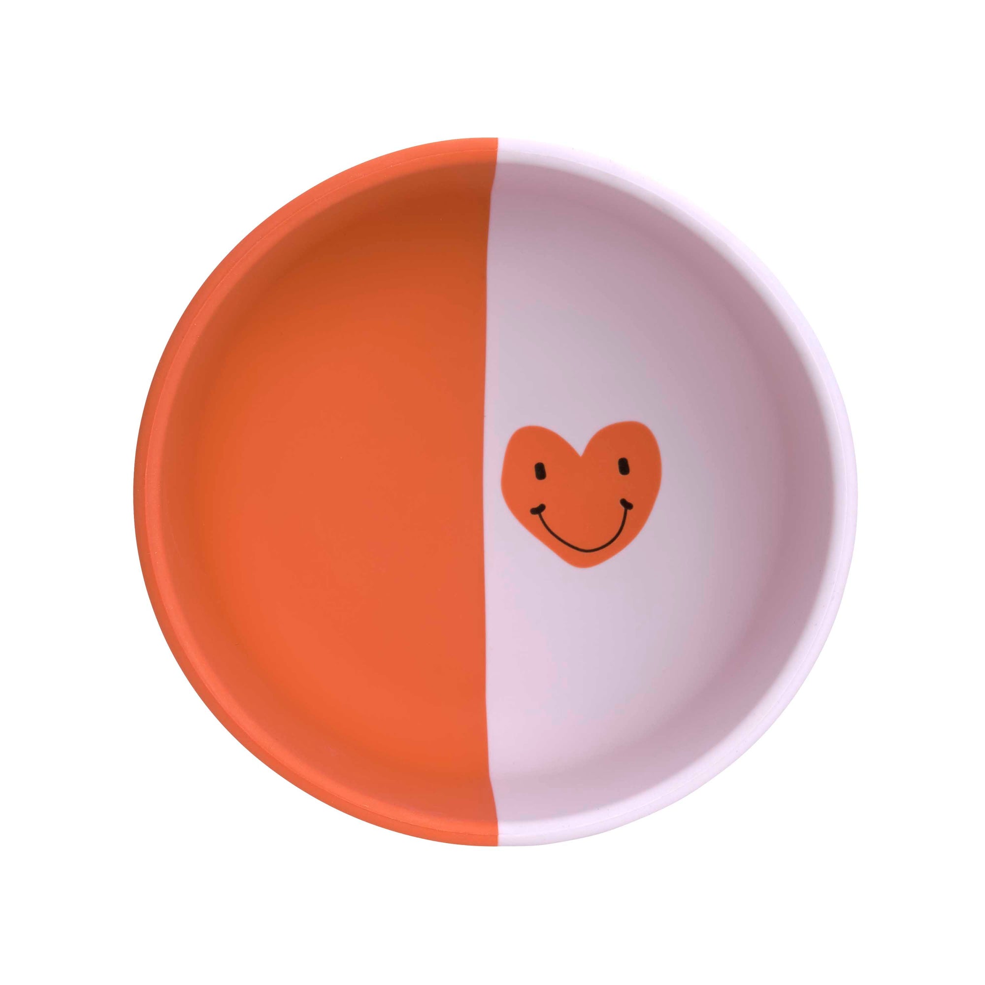 Lassig Silicone Bowl - Heart lavender