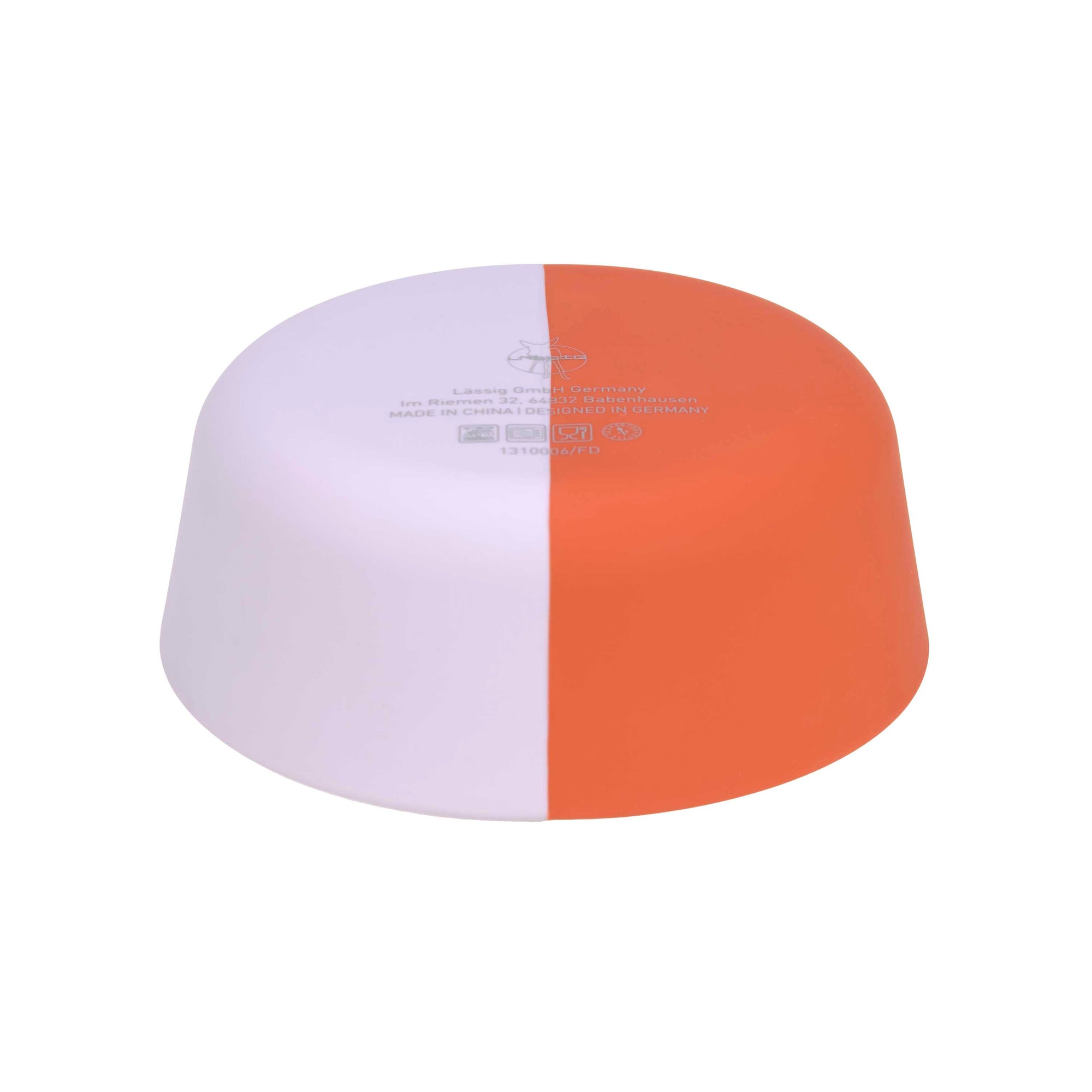 Lassig Silicone Bowl - Heart lavender