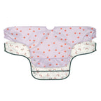 Lassig Long Sleeve Bib 2 pcs - Heart lavender