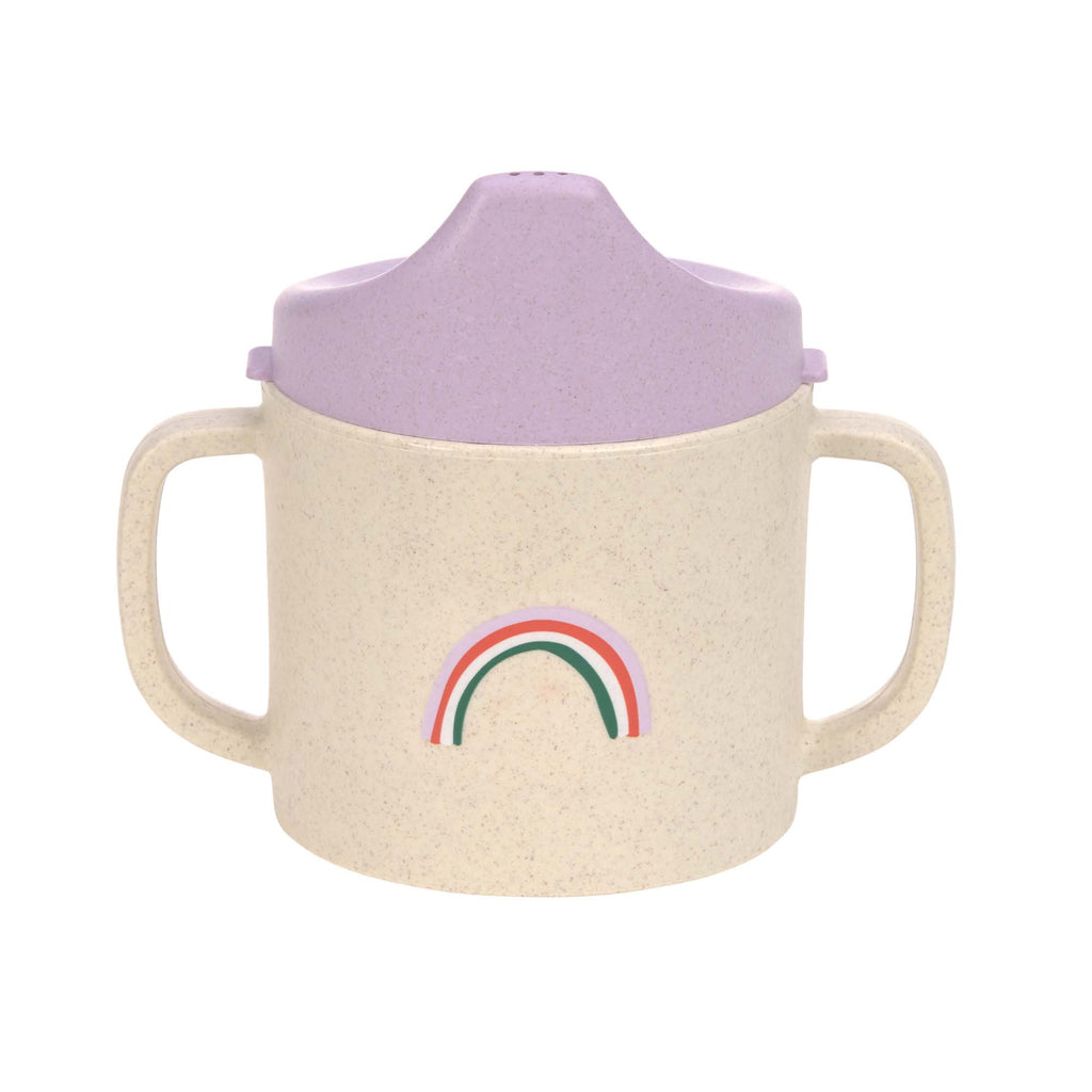 Lassig Sippy Cup PP/Cellulose Happy Rascals Heart lavender
