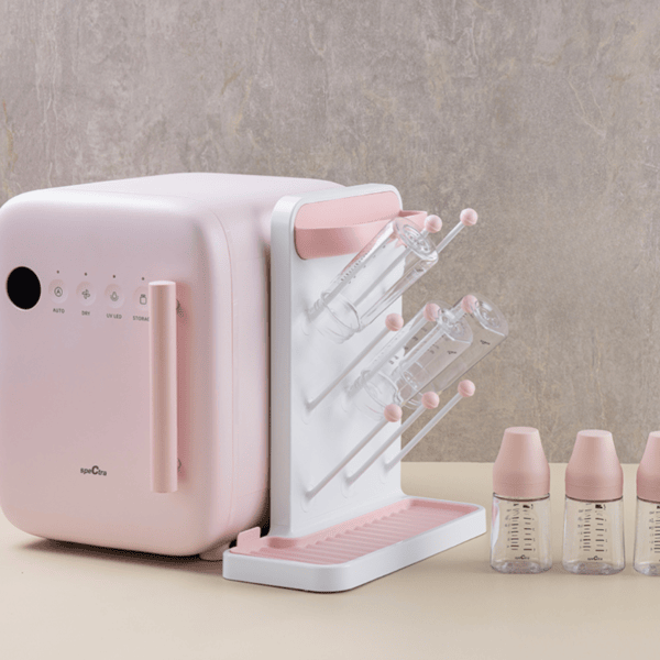 Spectra bottle drying rack Pink