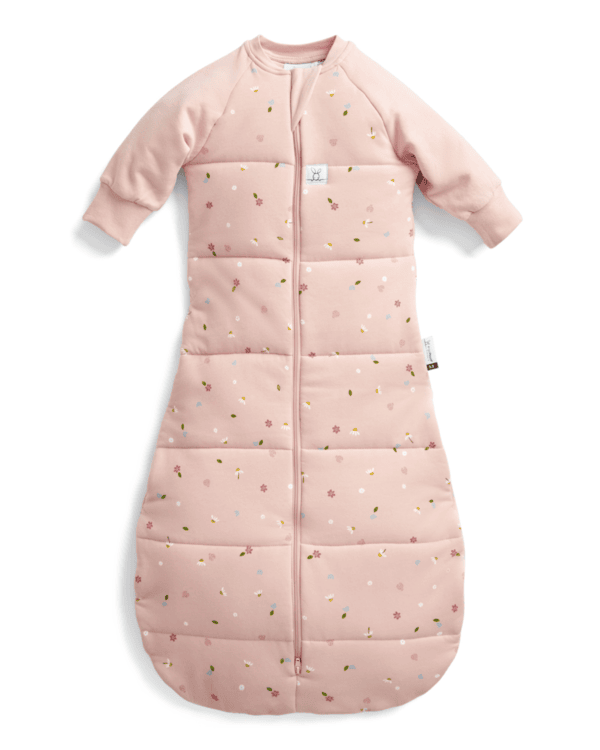 Ergo pouch Jersey Sleeping Bag with Sleeves tog 3.5 Daisies 3-12 months