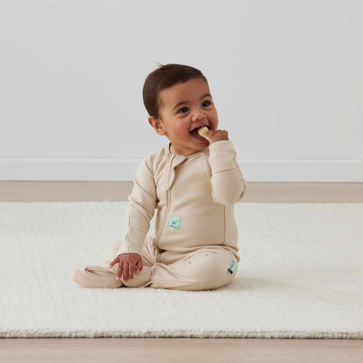 ergoPouch Long Sleeve Layer – TOG 1.0 - Vanilla