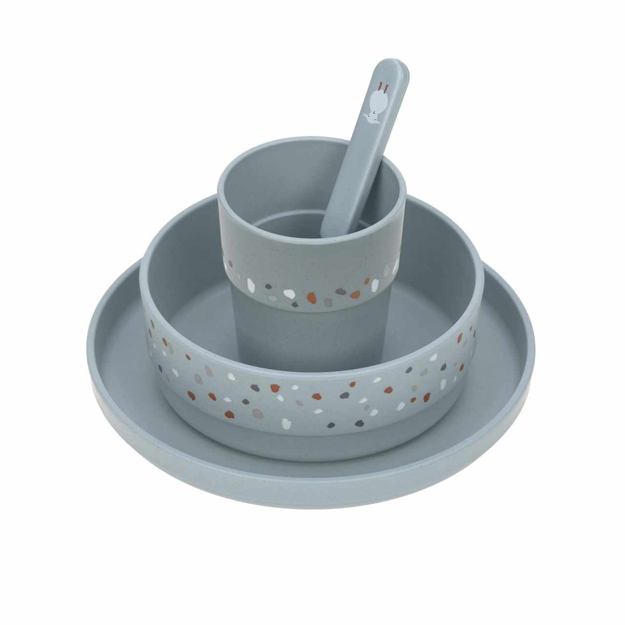 Lassig Tableware Set - PP/Cellulose - Tiny Farmer Sheep