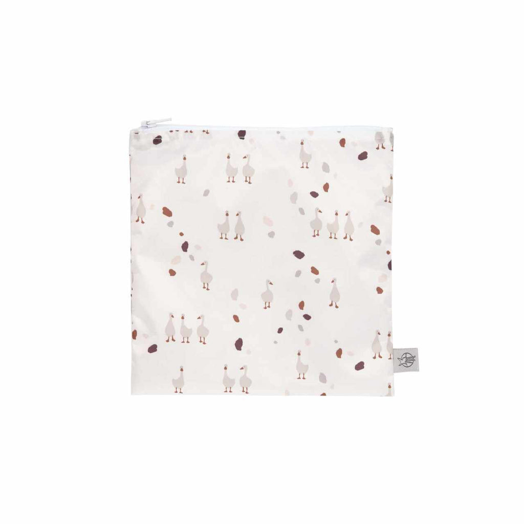 Lassig Snack Bag 2 pcs Tiny Farmer Flowers-Goose