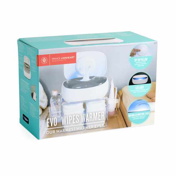 Prince Lionheart Baby Wipe Warmer – Evo Wipes Warmer for Newborn Comfort