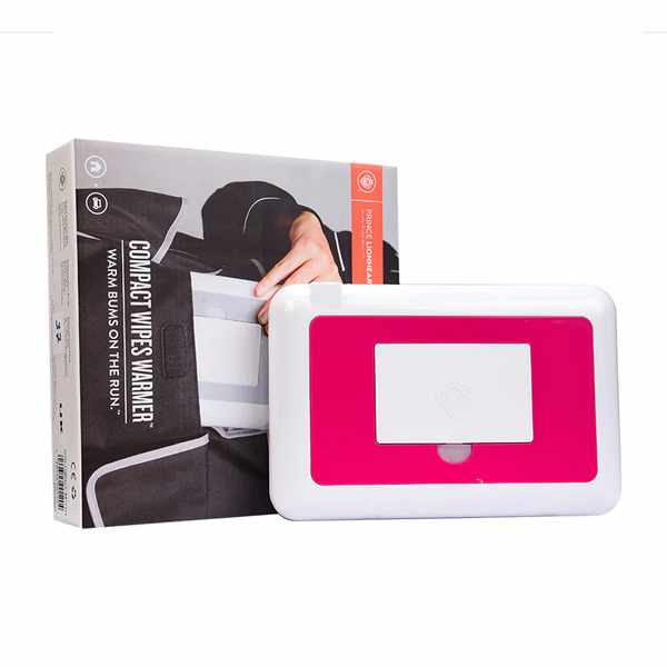 Prince Lion Heart Travel Wipes Warmer Pink