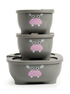 Prince Lionheart Bentomal® To-Go Food Containers - Hippo