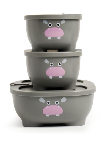 Prince Lionheart Bentomal® To-Go Food Containers - Hippo