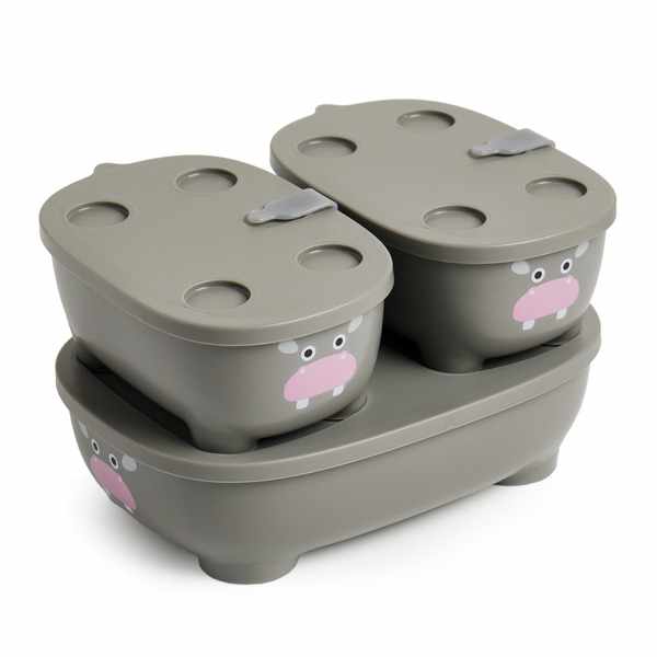 Prince Lionheart Bentomal® To-Go Food Containers - Hippo