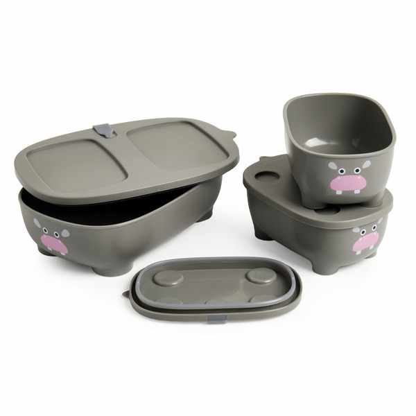 Prince Lionheart Bentomal® To-Go Food Containers - Hippo