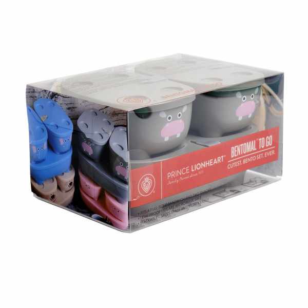 Prince Lionheart Bentomal® To-Go Food Containers - Hippo