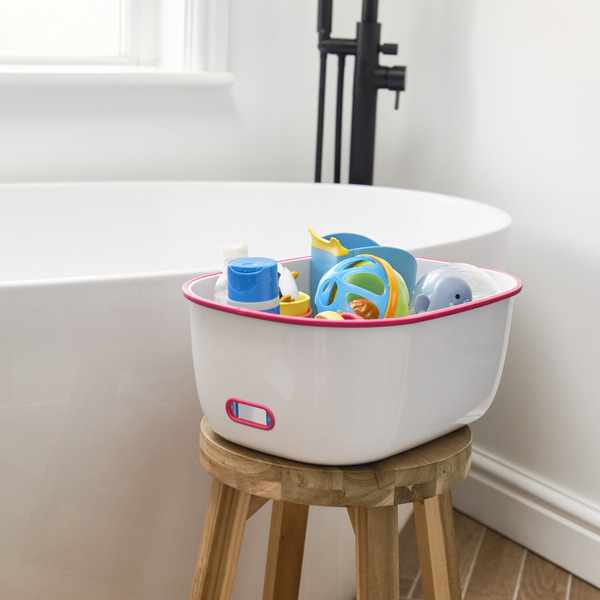 plh StepSTOOL: grippy non-slip top & bottom-Flashbulb Fuschia