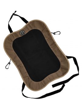 Prince Lionheart Backseat KickMAT - Brown/Tan